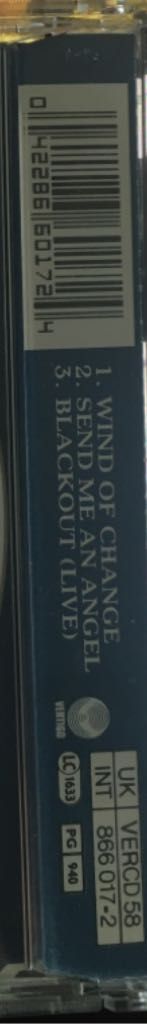 Wind Of Change - Scorpions (CD) music collectible [Barcode 042286601724] - Main Image 2