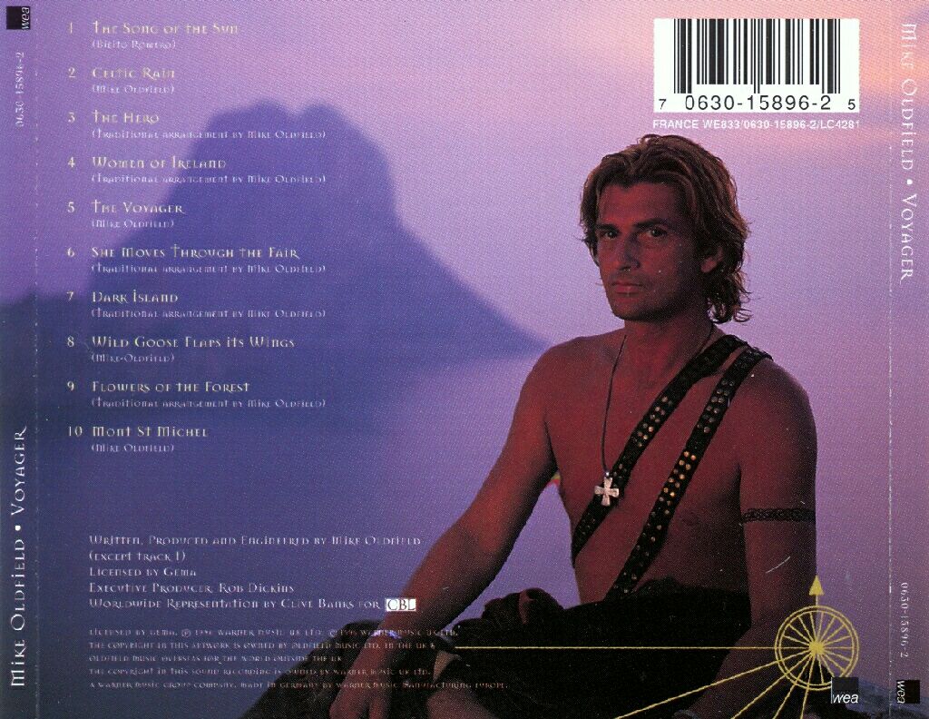 Voyager - Mike Oldfield (CD - 5830) music collectible [Barcode 093624648727] - Main Image 2