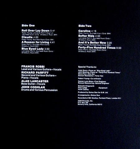 Hello! - Status Quo (CD - 3908) music collectible [Barcode 602498259429] - Main Image 2