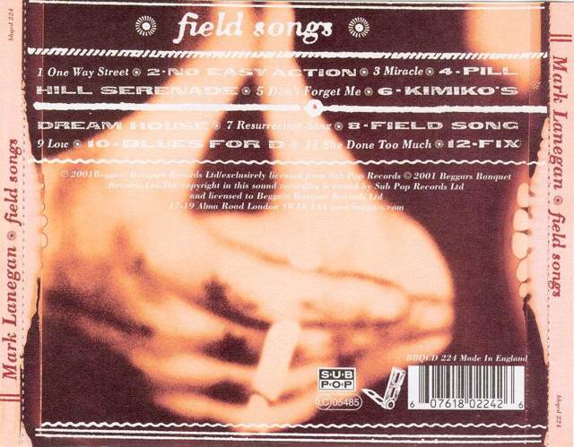 Field Songs - Mark Lanegan (FLAC - 43) music collectible [Barcode 607618022426] - Main Image 2