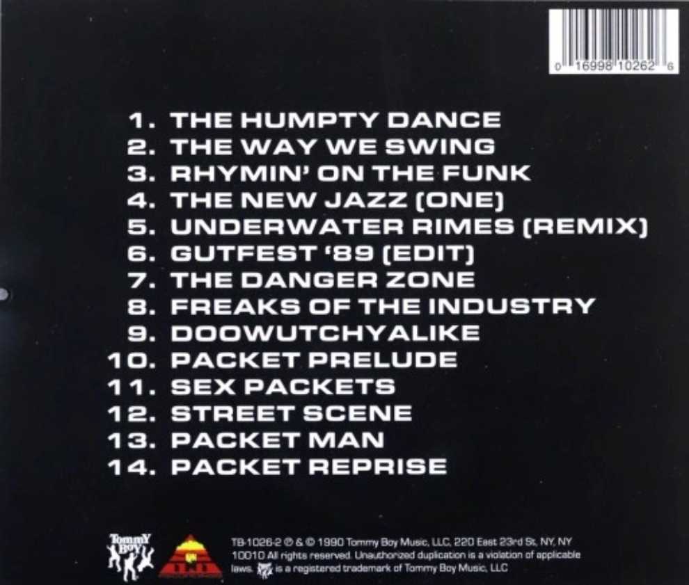 Sex Packets - Digital Underground (CD - 65) music collectible [Barcode 016998102626] - Main Image 3