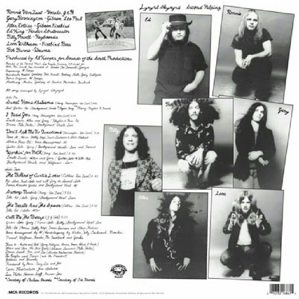 Second Helping - Lynyrd Skynyrd (12” - 38) music collectible - Main Image 2