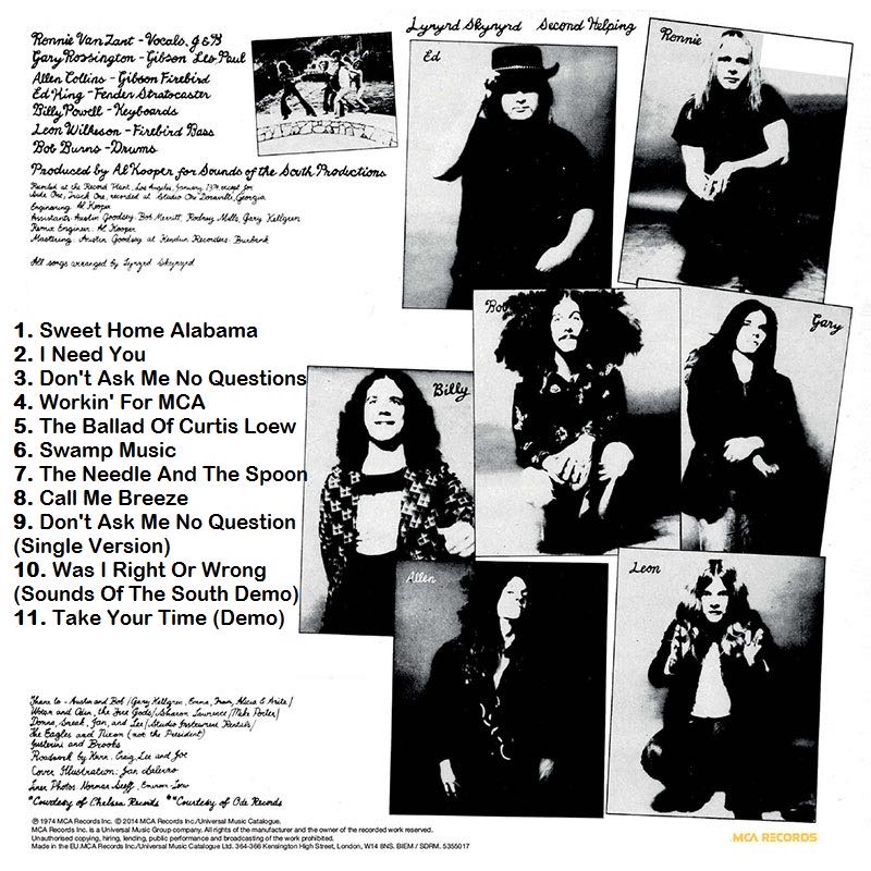 Second Helping - Lynyrd Skynyrd (12” - 38) music collectible - Main Image 3