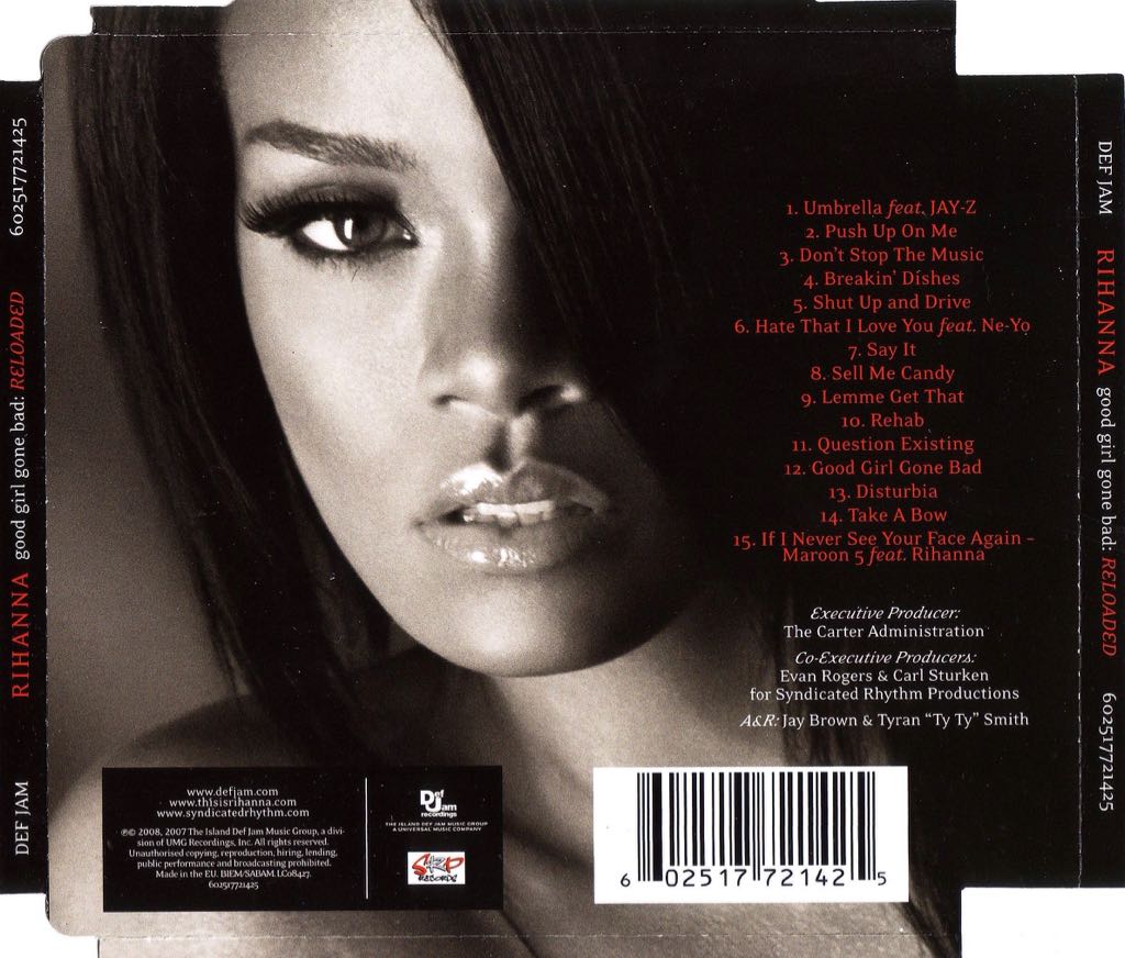 Good Girl Gone Bad - Rihanna (CD) music collectible [Barcode 602517741454] - Main Image 2