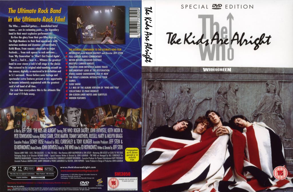 The Kids Are Alright  - Who, The (CD - 81:06) music collectible [Barcode 076732689929] - Main Image 2