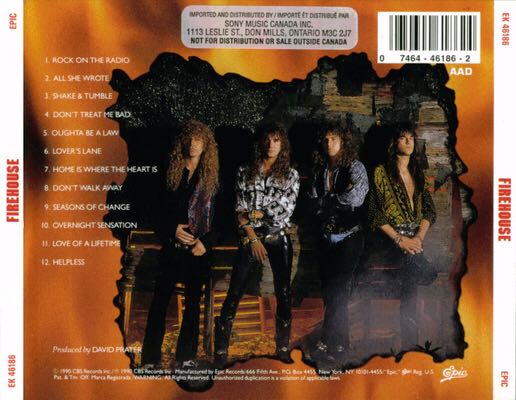 Firehouse - Firehouse (CD) music collectible [Barcode 8801035327023] - Main Image 2