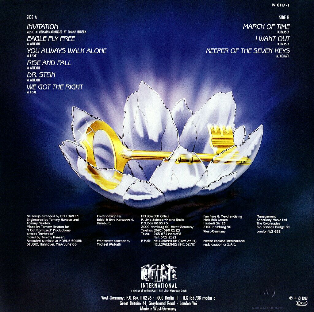 Keeper Of The Seven KeysPt. 2 - Helloween (CD) music collectible [Barcode 078635852929] - Main Image 2