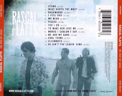 #04 Me And My Gang - Rascal Flatts (CD - 51) music collectible [Barcode 720616505828] - Main Image 2
