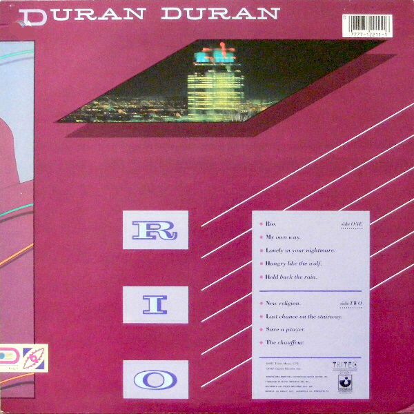 Rio - Duran Duran (12” - 43) music collectible - Main Image 2