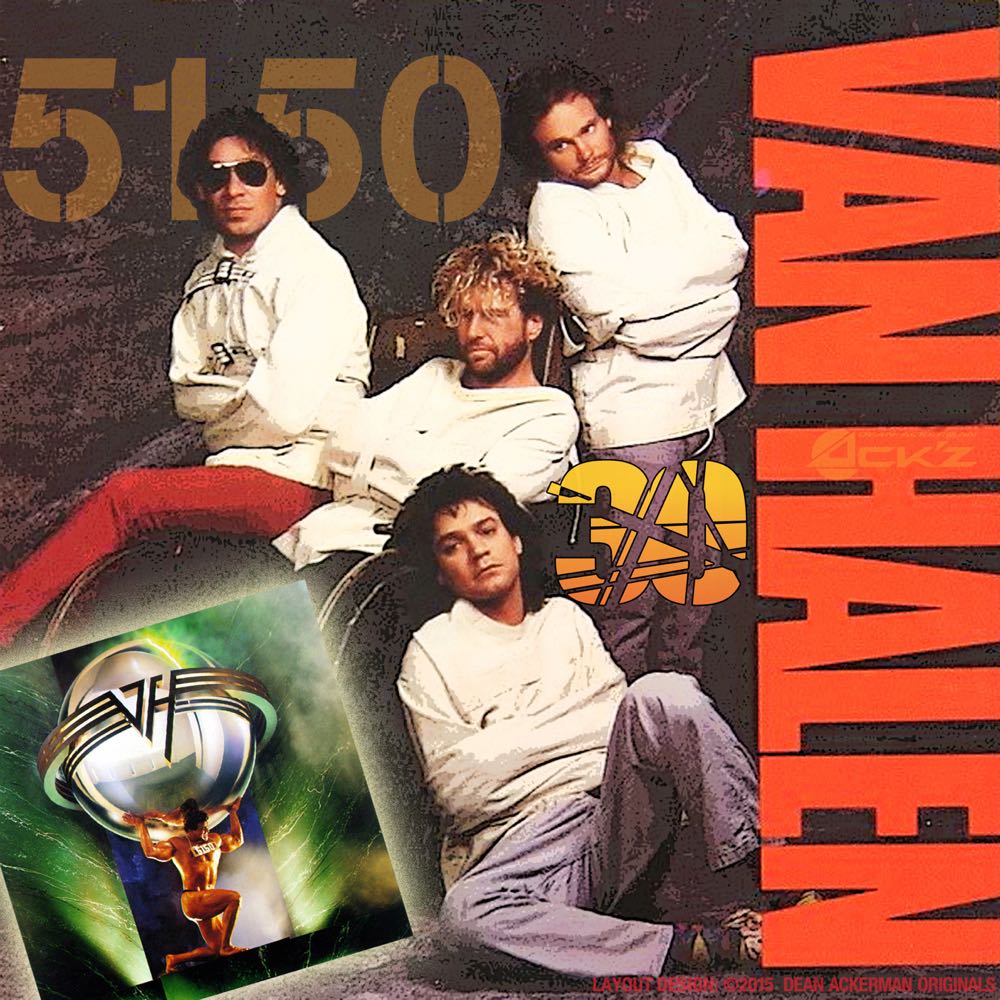 5150 - Van Halen (12” - 43) music collectible [Barcode 075992539418] - Main Image 3