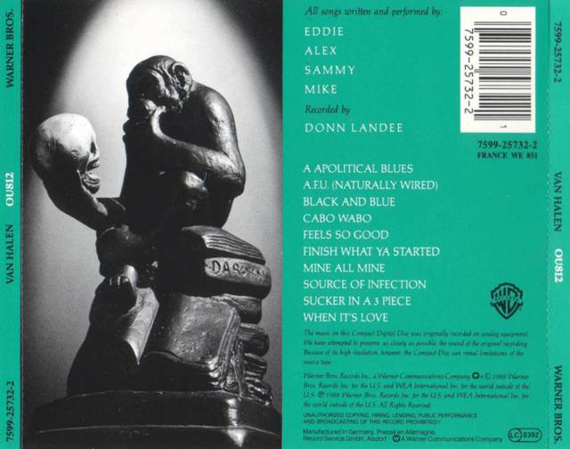 OU812 - Van Halen (CD) music collectible - Main Image 2