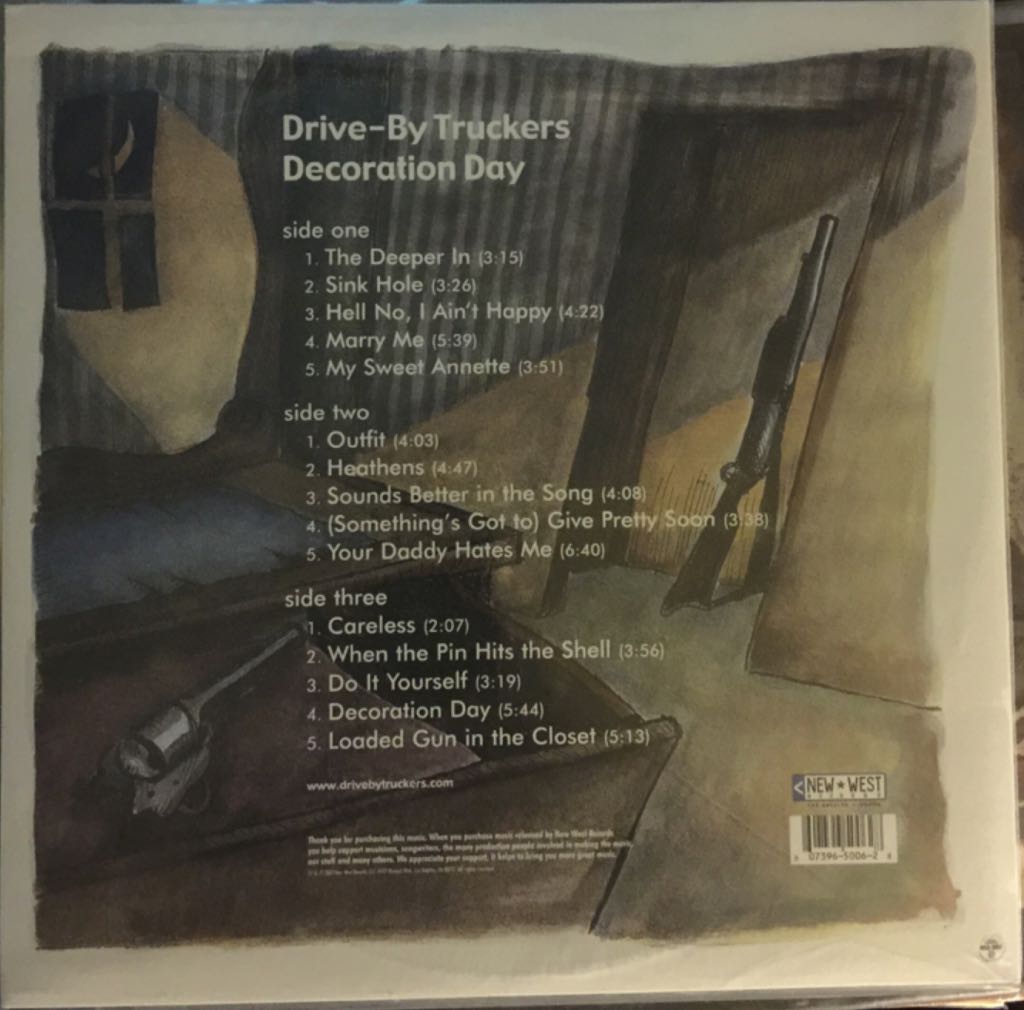 Decoration Day - Drive-by Truckers (12” - 65) music collectible [Barcode 607396500628] - Main Image 2