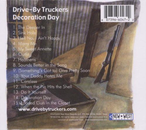 Decoration day - Drive-by Truckers (CD - 1:05) music collectible [Barcode 607396604722] - Main Image 2