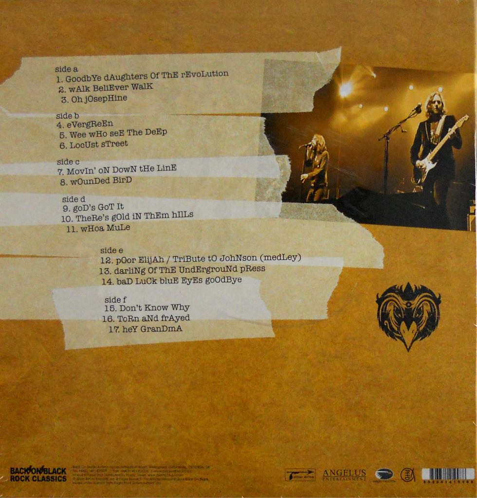 Warpaint (Live) - Black Crowes, The (CD - 97) music collectible [Barcode 826992015422] - Main Image 2