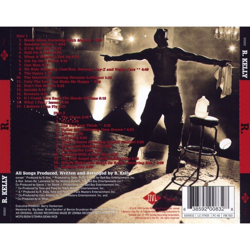 R.Kelly: R. - R. Kelly (CD - 130) music collectible [Barcode 01241416252] - Main Image 2