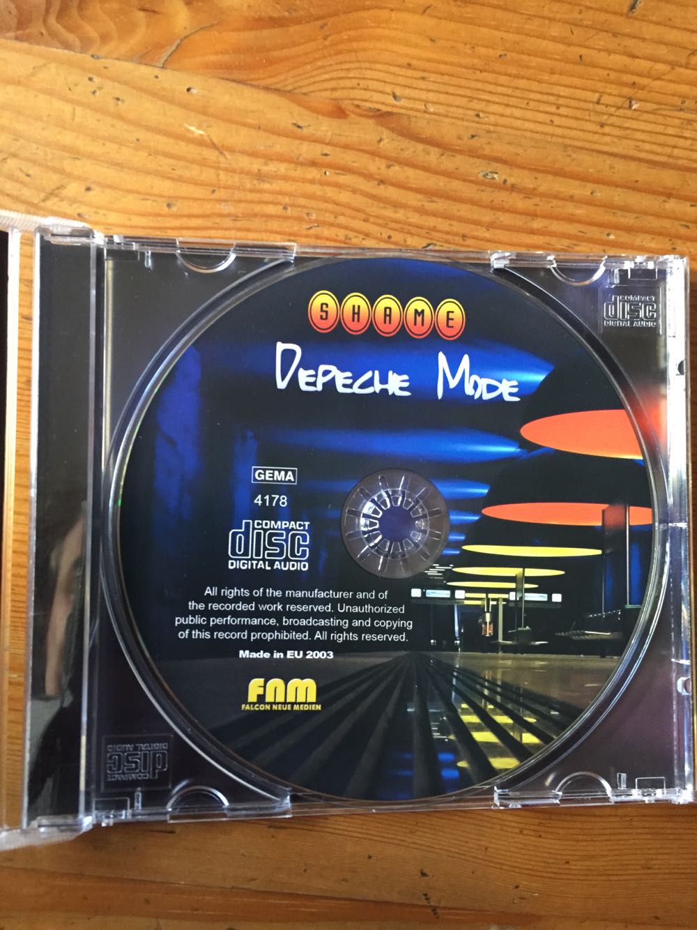 Shame - Depeche Mode (CD - 36) music collectible [Barcode 4013659041788] - Main Image 4