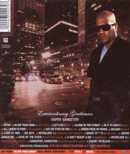 A Gangster And A Gentleman - Styles P (CD - 80) music collectible [Barcode 606949333928] - Main Image 2