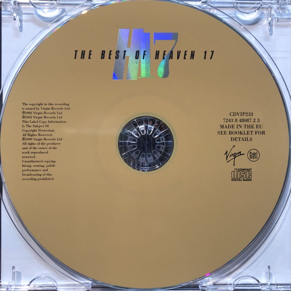 The Best of Heaven 17 - Heaven 17 (CD) music collectible [Barcode 724384808723] - Main Image 3