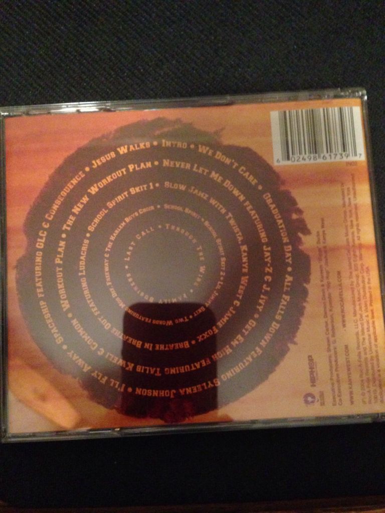 The College Dropout - West Kanye (CD) music collectible [Barcode 602498617403] - Main Image 2