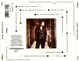 Jon Secada - Jon Secada (CD) music collectible [Barcode 020831438124] - Main Image 2