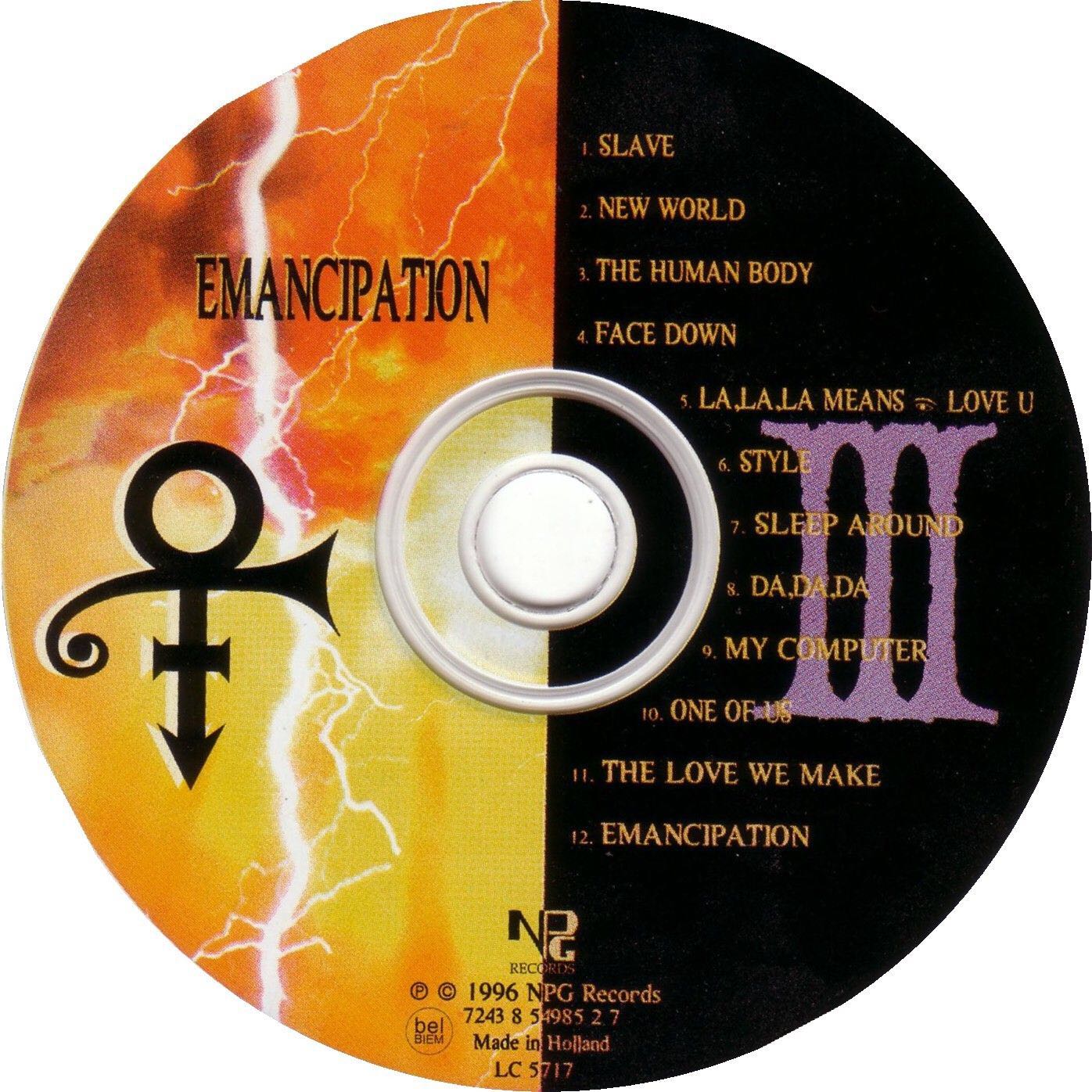 Emancipation - Prince (CD - 180) music collectible [Barcode 724385498220] - Main Image 4
