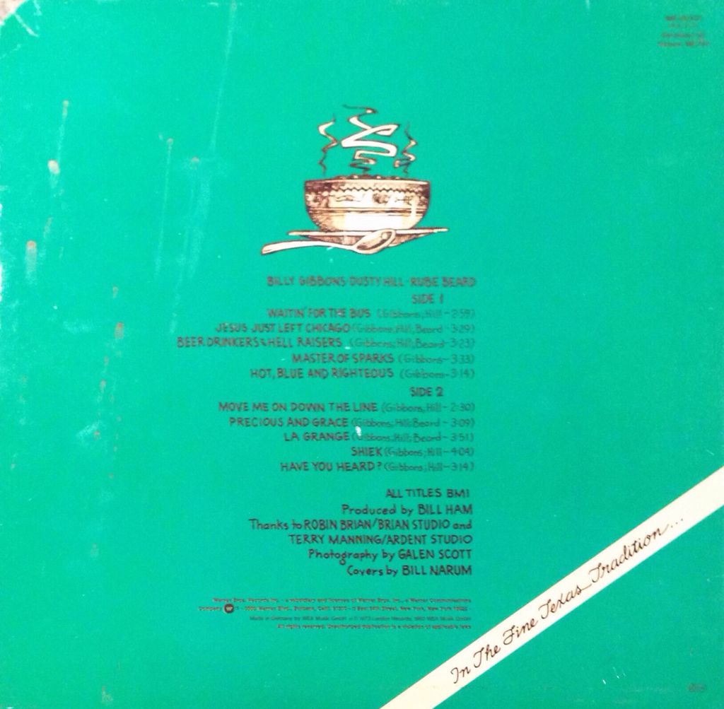 Tres Hombres - ZZ Top (12” - 33) music collectible - Main Image 2