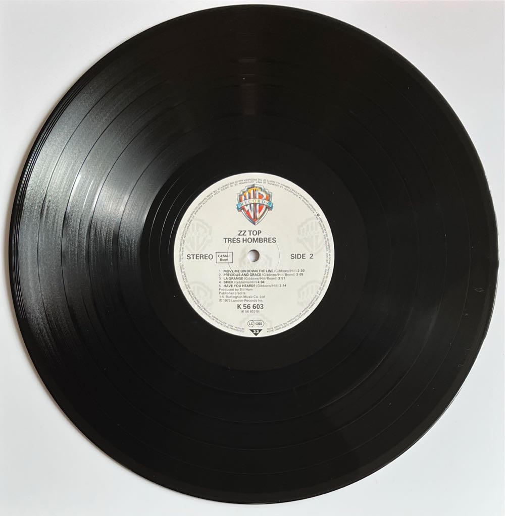 Tres Hombres - ZZ Top (12” - 33) music collectible - Main Image 4