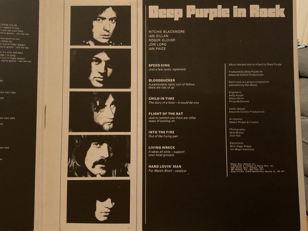 In Rock - Deep Purple (12” - 44) music collectible - Main Image 3