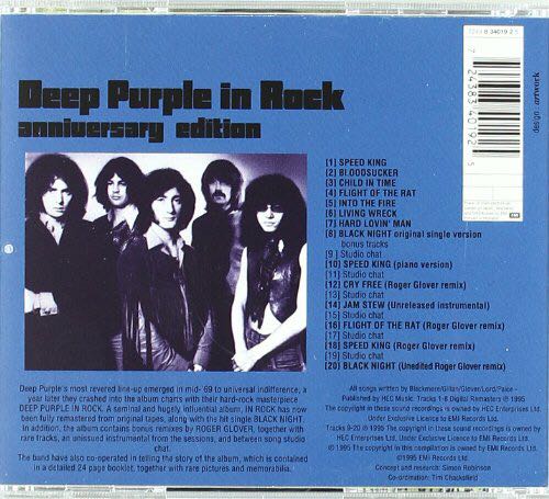 In Rock - Deep Purple (CD) music collectible - Main Image 2