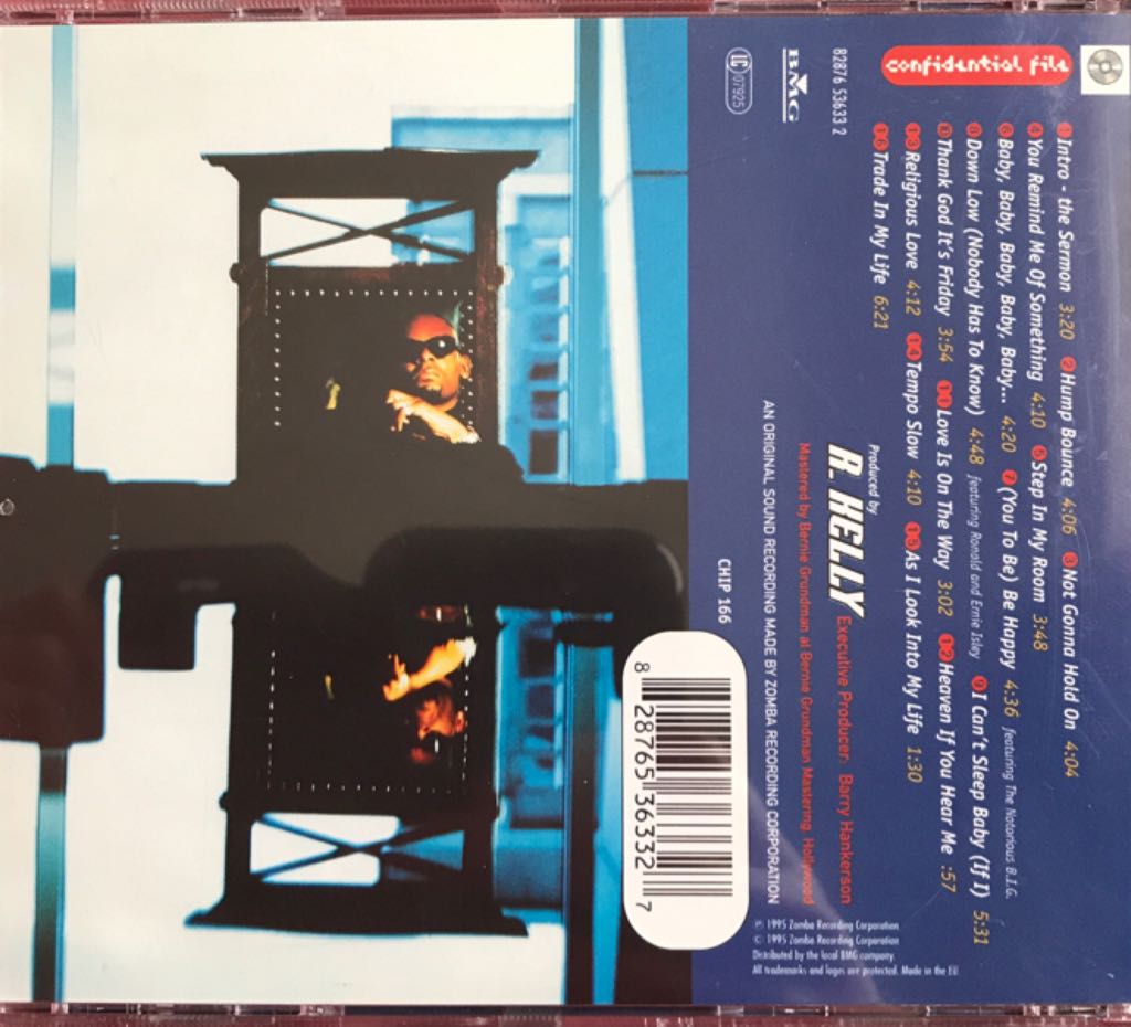 R. Kelly - R. Kelly (CD - 63) music collectible [Barcode 828765363327] - Main Image 2