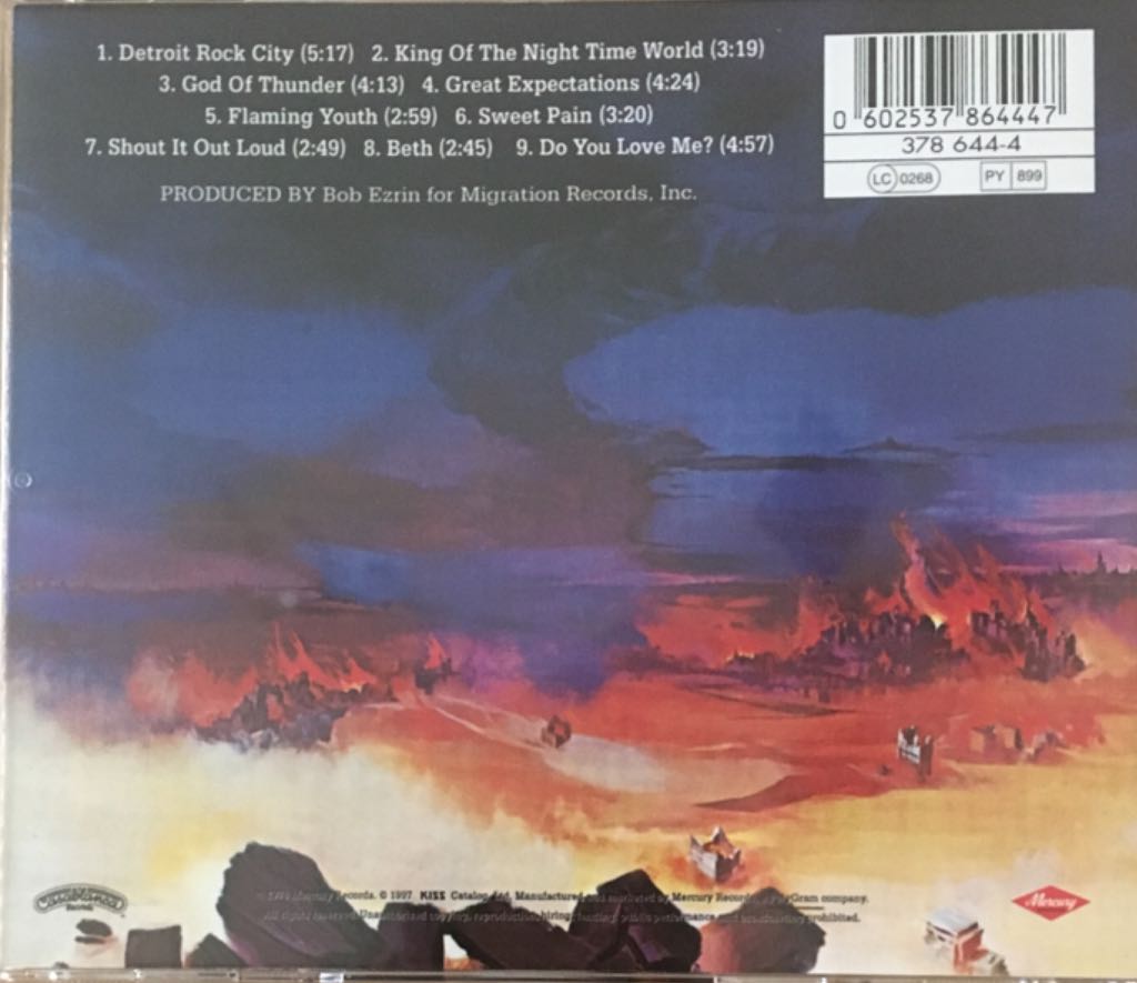 Destroyer - Kiss (CD) music collectible [Barcode 602537864447] - Main Image 2