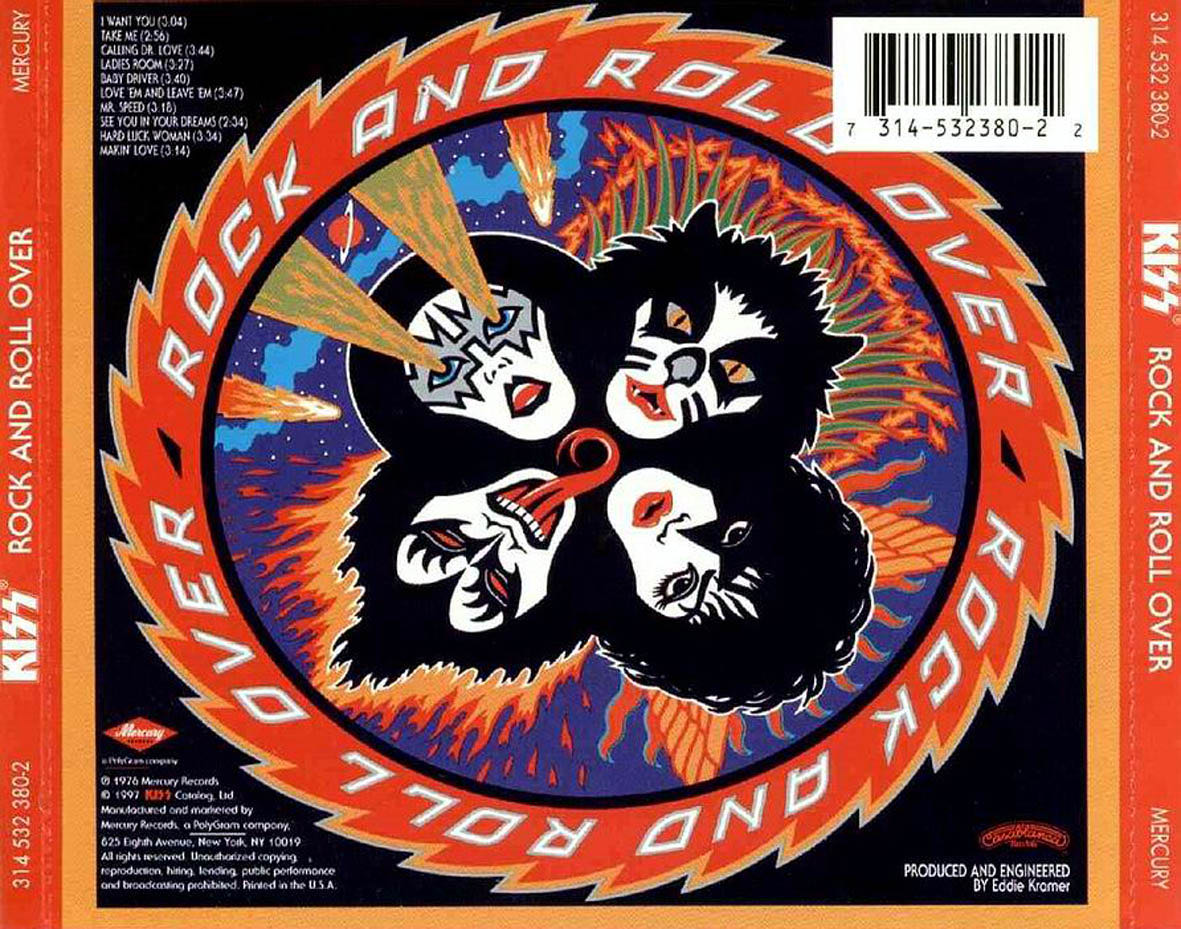 Rock and Roll Over - Kiss (CD) music collectible [Barcode 042283242227] - Main Image 3