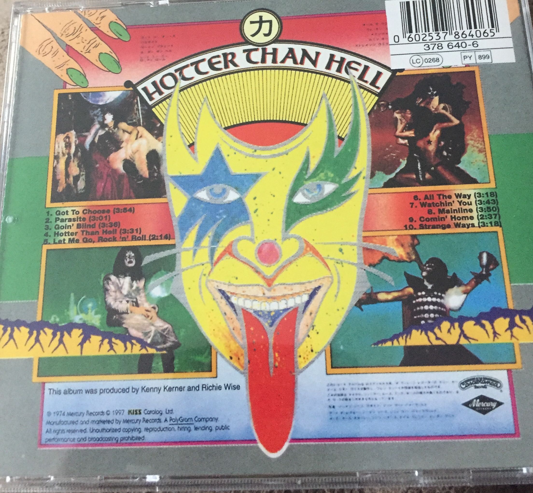 Hotter Than Hell - Kiss (12” - 33) music collectible [Barcode 602537864065] - Main Image 2