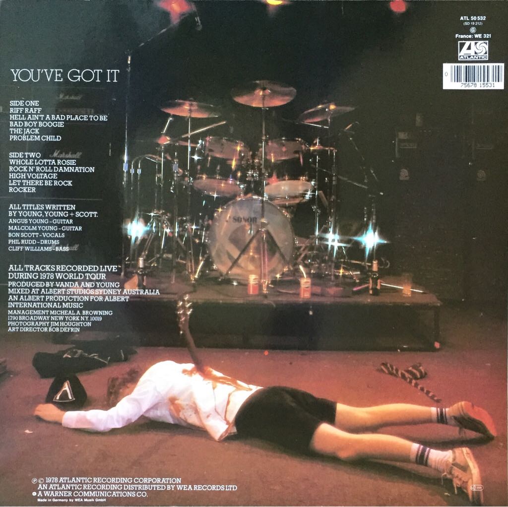 If You Want Blood - AC/DC (12”) music collectible - Main Image 2