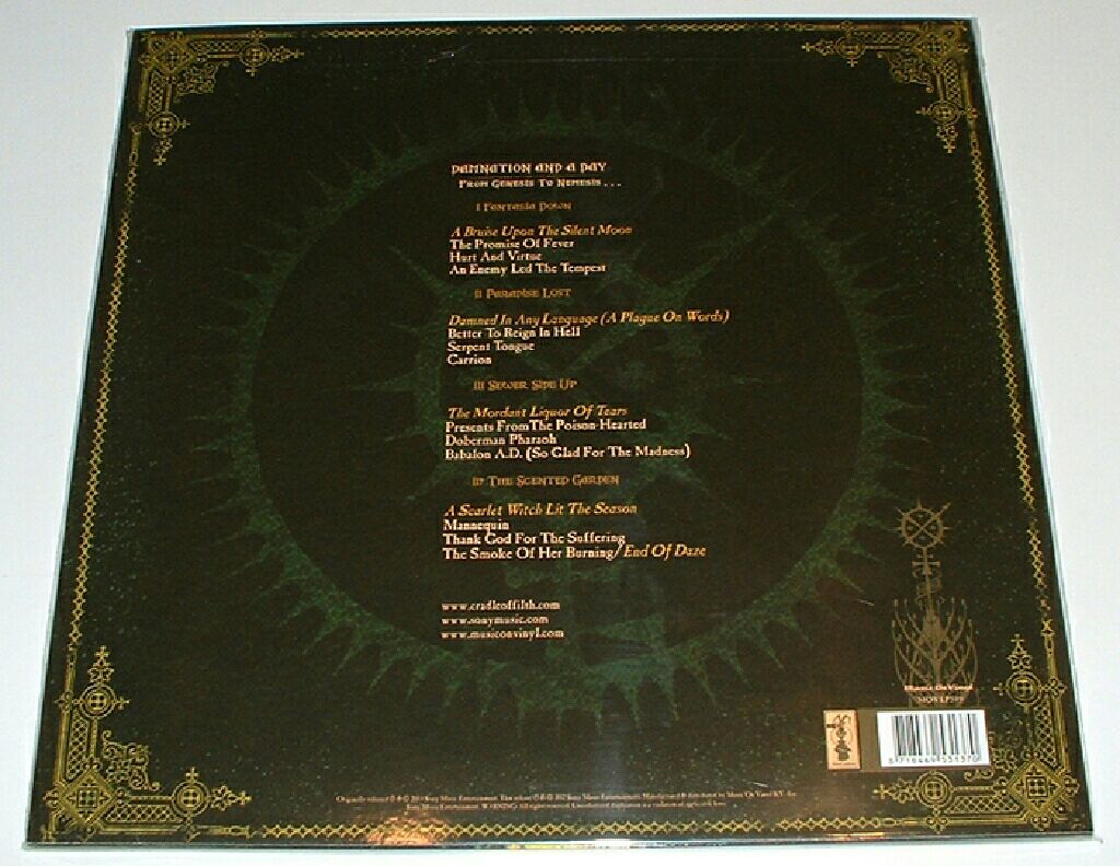 Damnation And A Day - Cradle Of Filth (CD) music collectible [Barcode 5099751096320] - Main Image 2