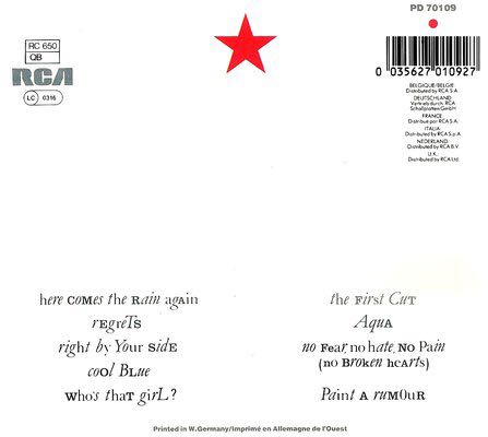 Touch - Eurythmics (Cassette) music collectible - Main Image 2