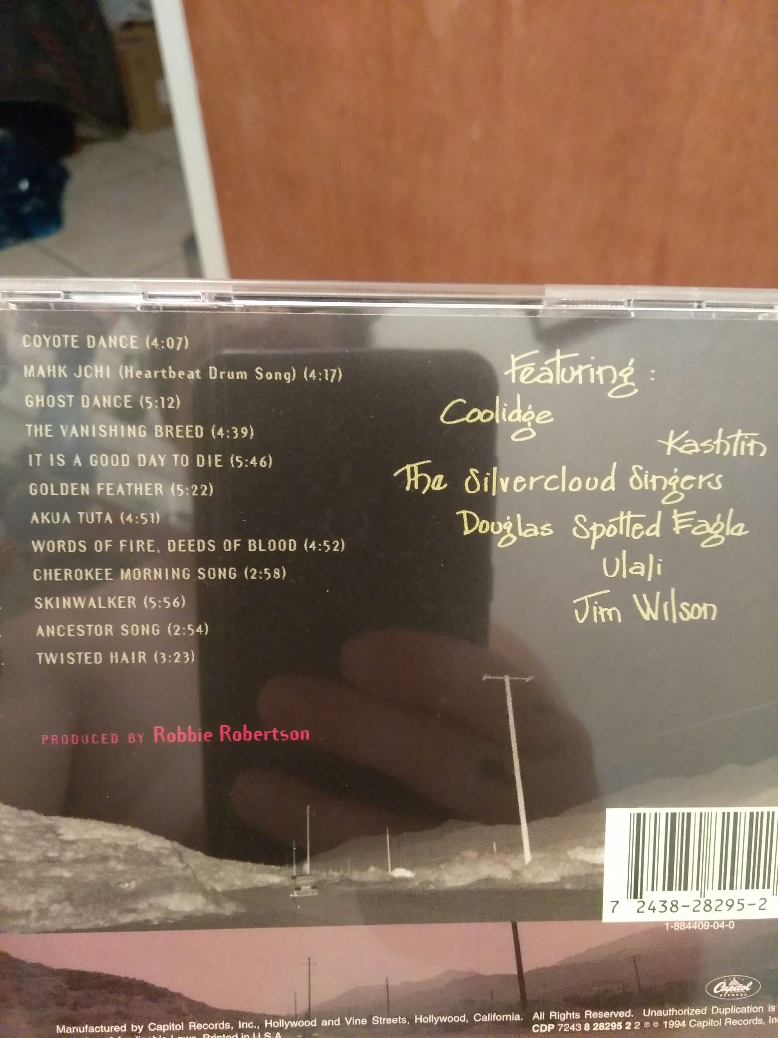 Music For The Native Americans - REMOVE - Robbie Robertson (CD) music collectible - Main Image 2