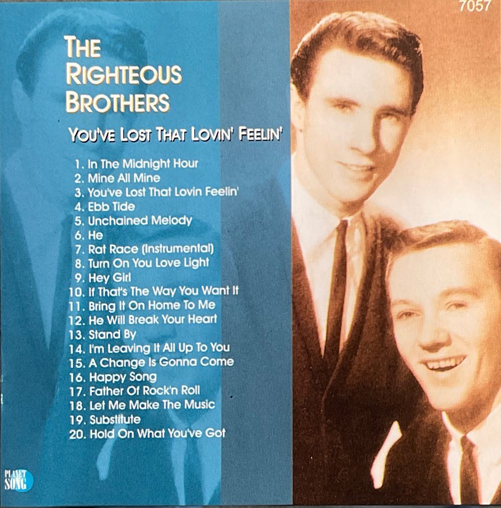 Righteous Brothers - Righteous Brothers (CD) music collectible - Main Image 3