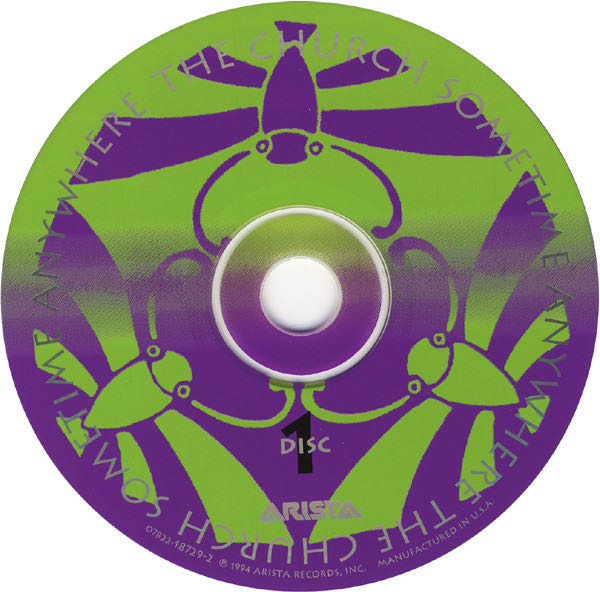 Sometime Anywhere - Church, The (CD) music collectible [Barcode 078221872720] - Main Image 3