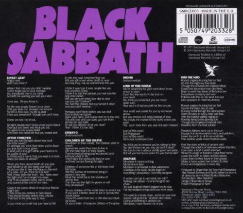 Master of Reality - Black Sabbath (AAC - 34) music collectible - Main Image 2