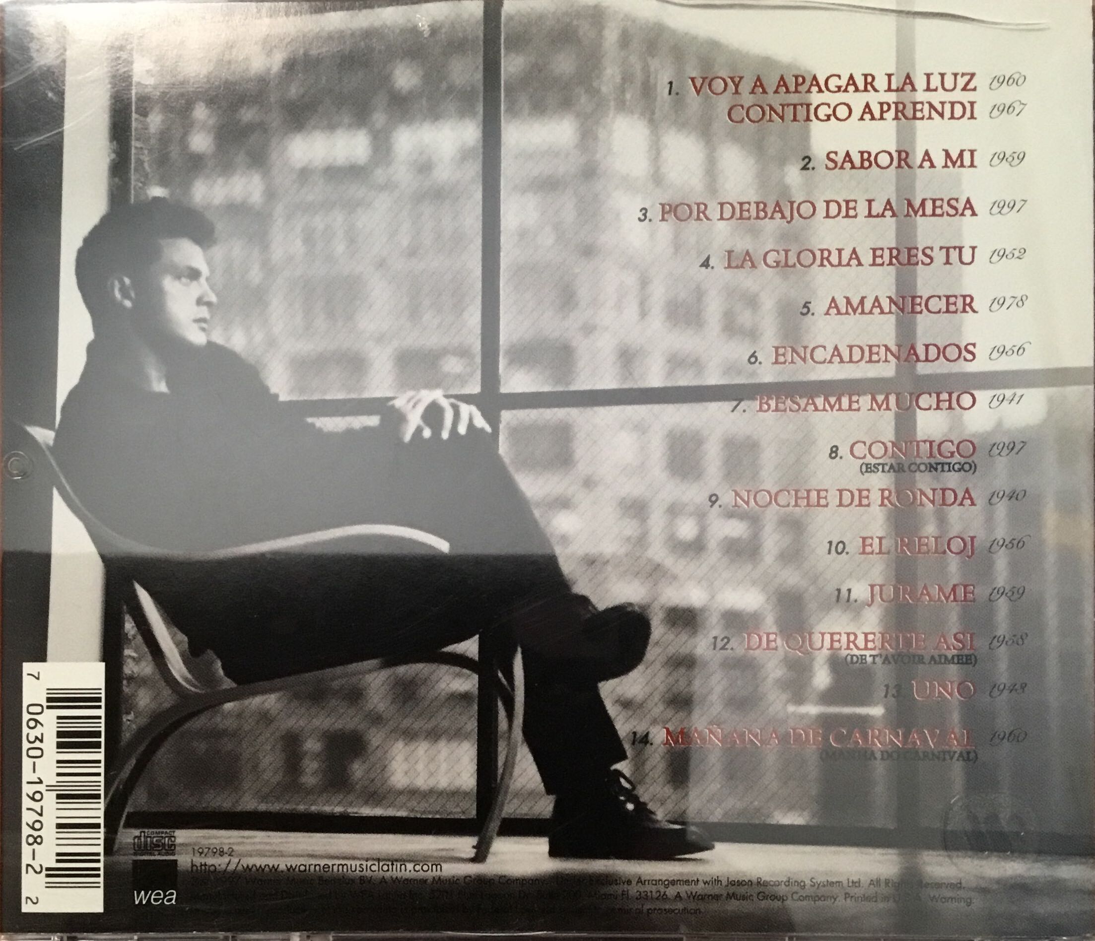 Romances - Miguel, Luis (CD) music collectible [Barcode 706301979822] - Main Image 2