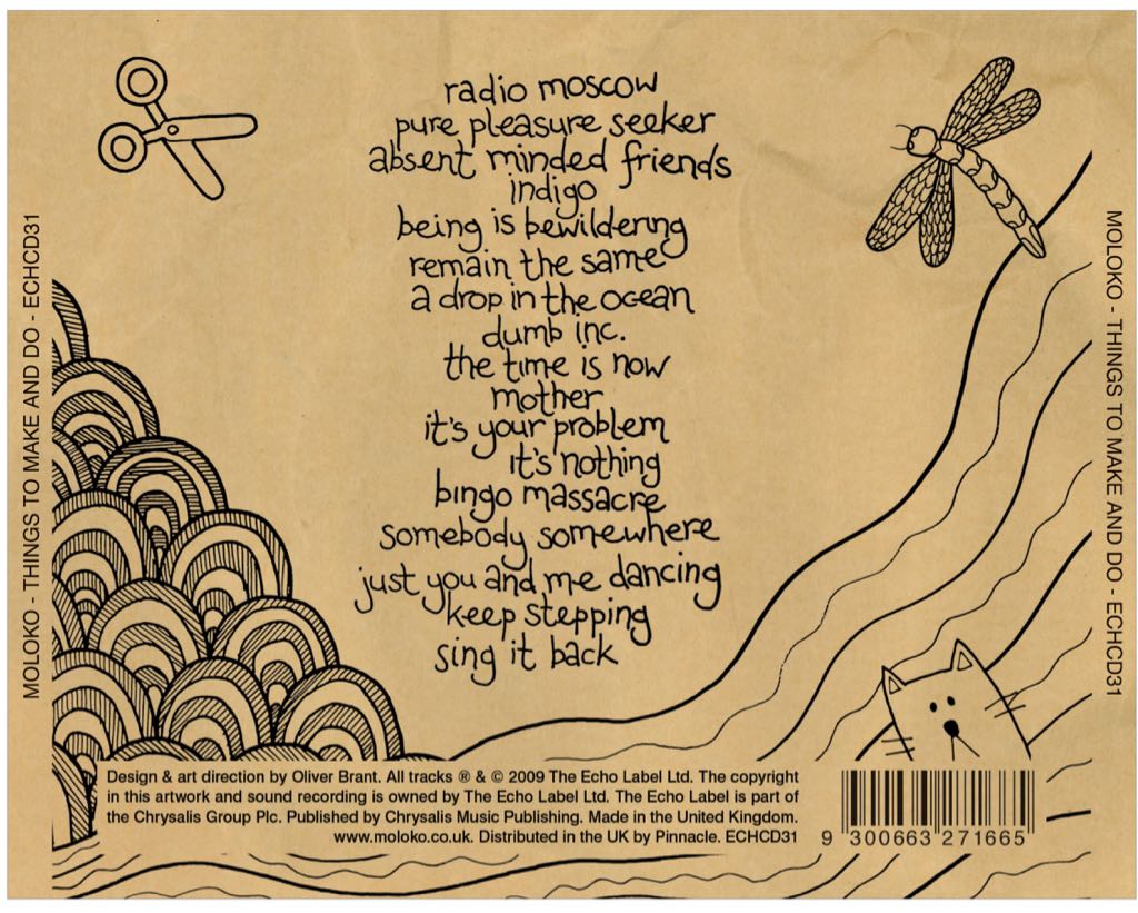 Things To Make And Do - Moloko (CD - 69) music collectible [Barcode 016861855024] - Main Image 2