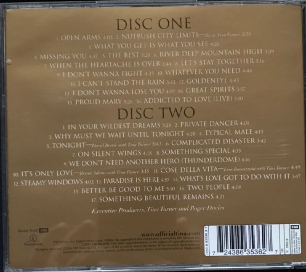 All The Best - Tina Turner (CD) music collectible - Main Image 2