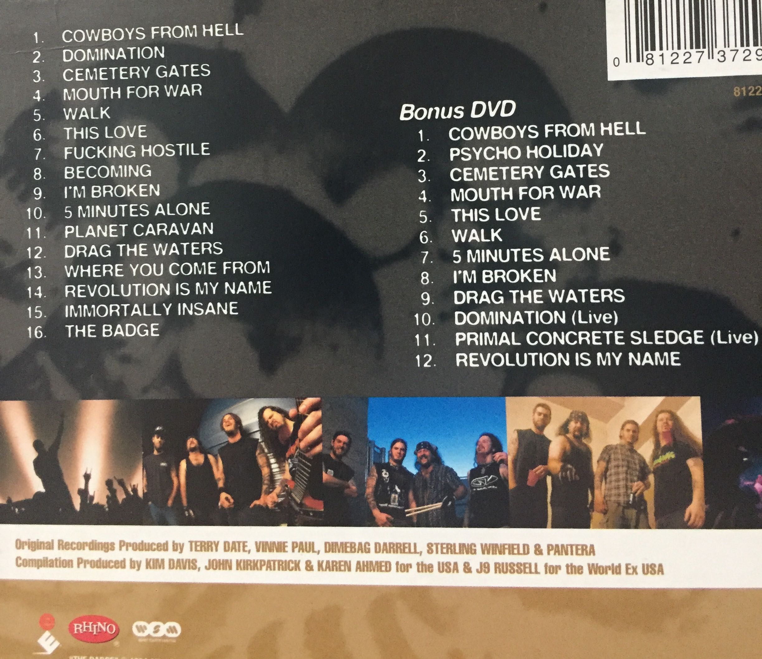 Reinventing hell - Pantera (CD/DVD - 77) music collectible [Barcode 081227372927] - Main Image 2