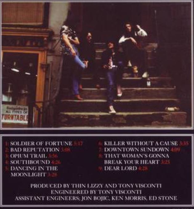 Bad Reputation - Thin Lizzy (Cassette - 35.50) music collectible [Barcode 600753535592] - Main Image 2