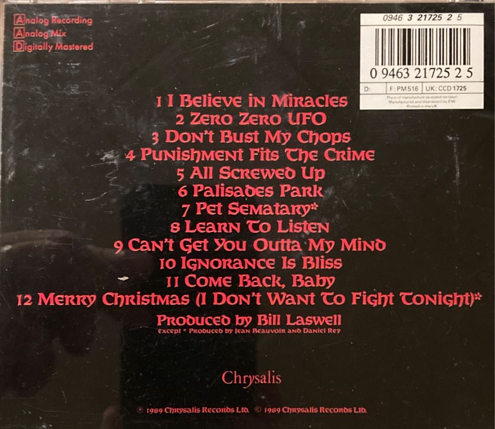 Brain Drain - Ramones (CD) music collectible [Barcode 094632172525] - Main Image 2