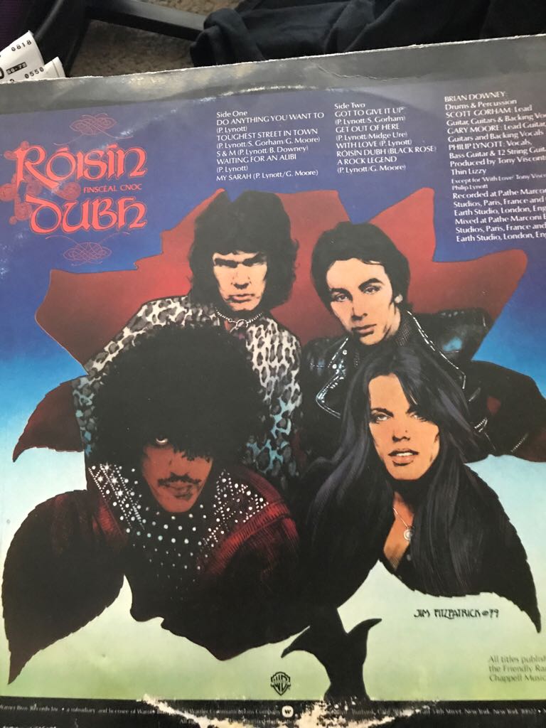 Black Rose - Thin Lizzy (12”) music collectible - Main Image 2