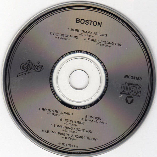 Boston - Boston (SACD) music collectible [Barcode 074643418867] - Main Image 2