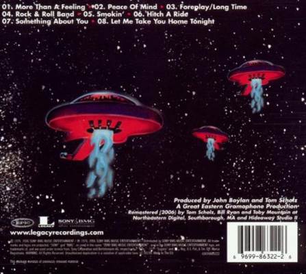 Boston - Boston (CD - 38) music collectible [Barcode 696998632226] - Main Image 2