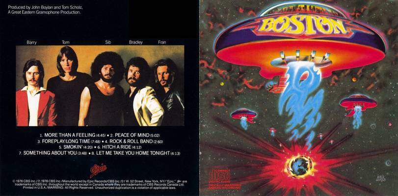 Boston - Boston (12” - 3741) music collectible - Main Image 2